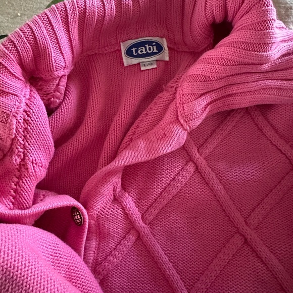 Ya I XL pink cotton cardigan - Picture 2 of 6